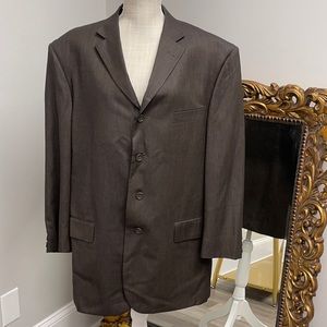 Hand Tailored Made in Italia Men’s Jacket Brown
